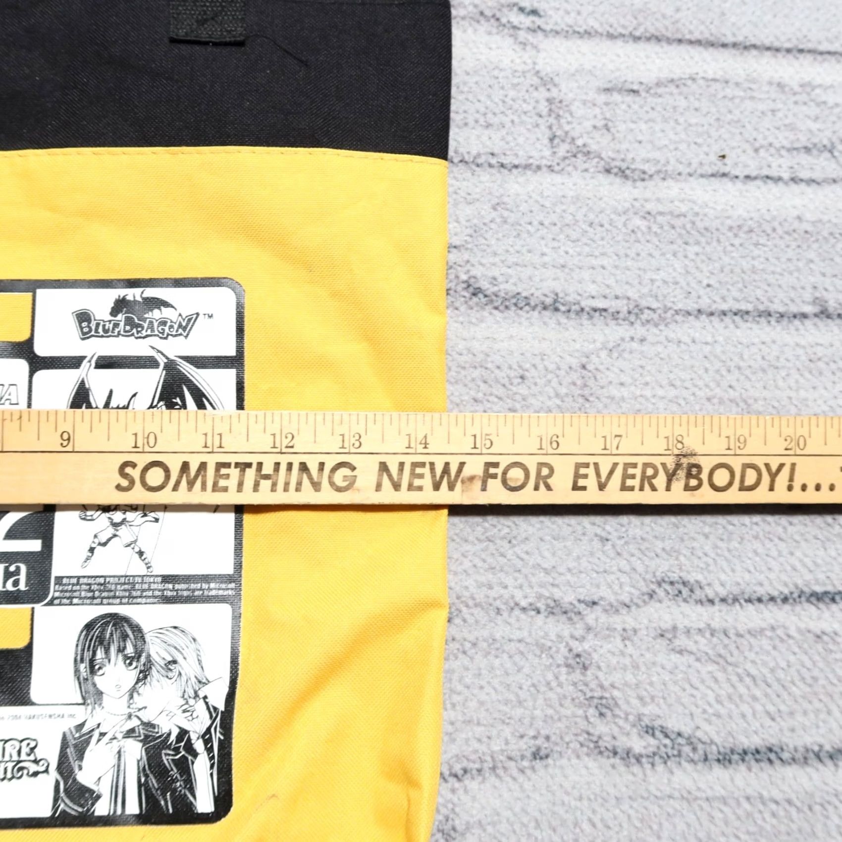 Vintage VINTAGE Viz Media Shonen Jump Promo Tote Bag Naruto Deathnote Bleach Pokemon Tote Yellow Men Size ONE SIZE - 4 Thumbnail