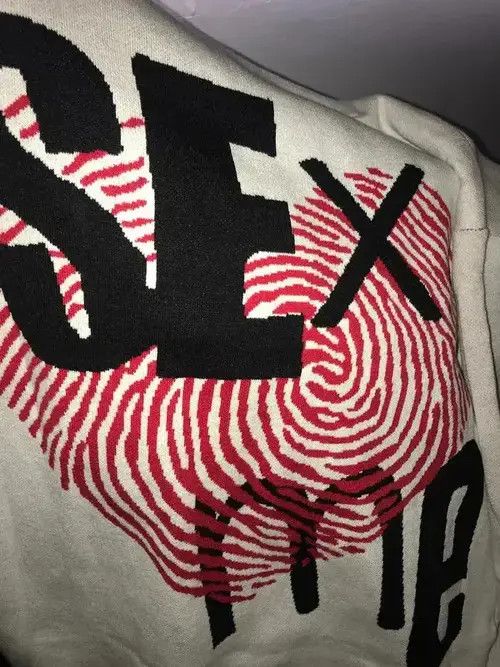 Cardigan sweater punk