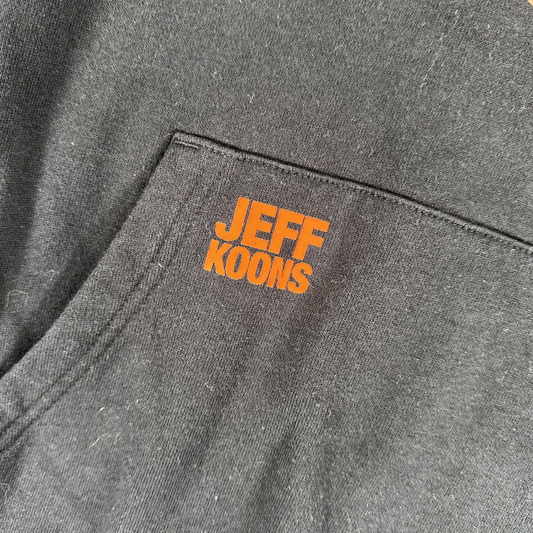 Uniqlo Uniqlo UT Hoodie Mens XL Black Graphic Print Hooded Pockets Jeff Koons Balloon Dog Orange Size US XL / EU 56 / 4 - 4 Thumbnail