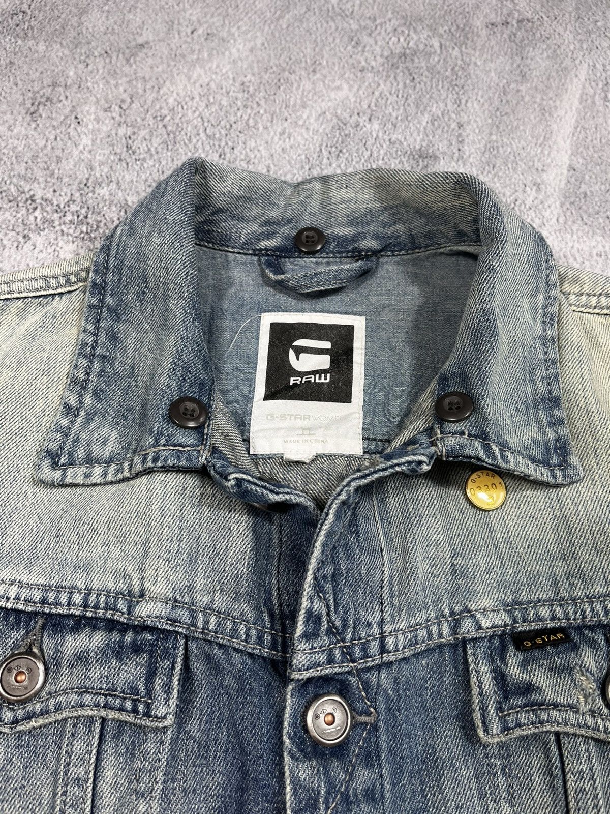 G-Star Vintage Y2K G Star denim jacket rare streetwear M Size M / US 6-8 / IT 42-44 - 4 Thumbnail