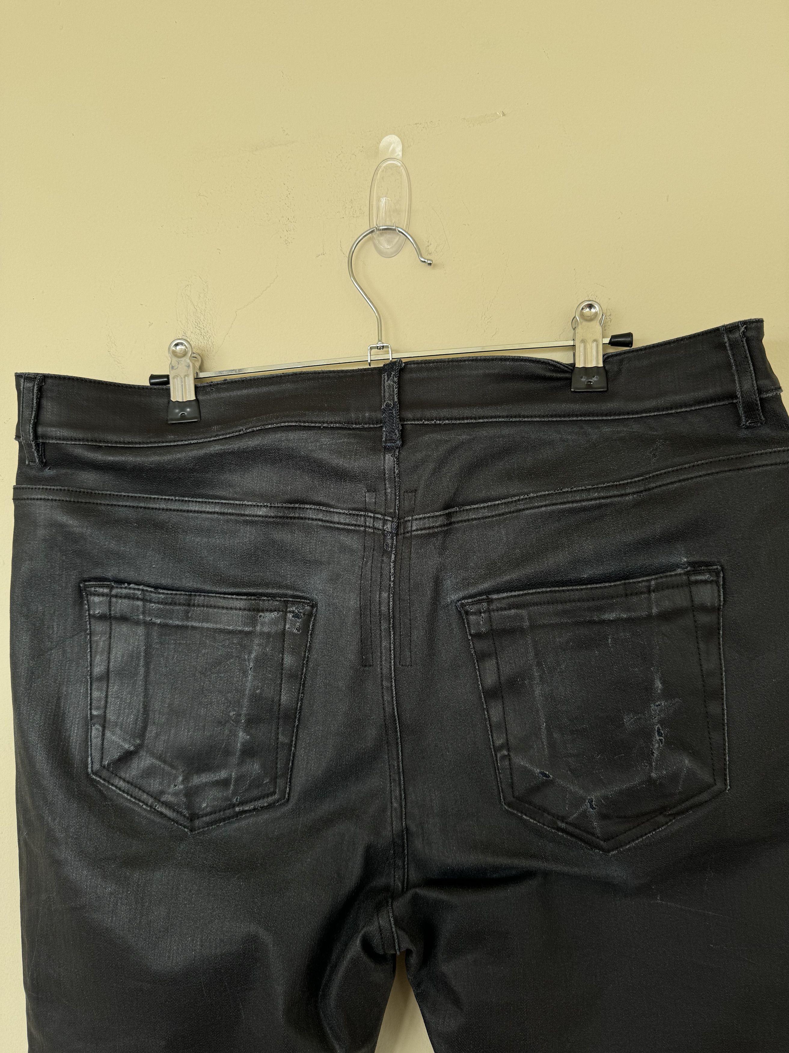 Rick Owens Vintage Rick Owens Waxed Pentagram Pants Size US 33 - 9 Thumbnail