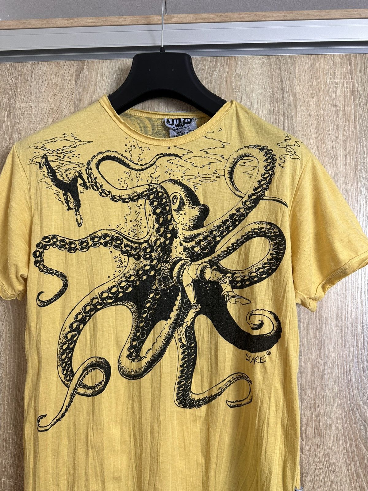 Japanese Brand 🔥 Sure Octopus Art Affliction Style T Shirt Ed Hardy Supreme Size US M / EU 48-50 / 2 - 7 Thumbnail