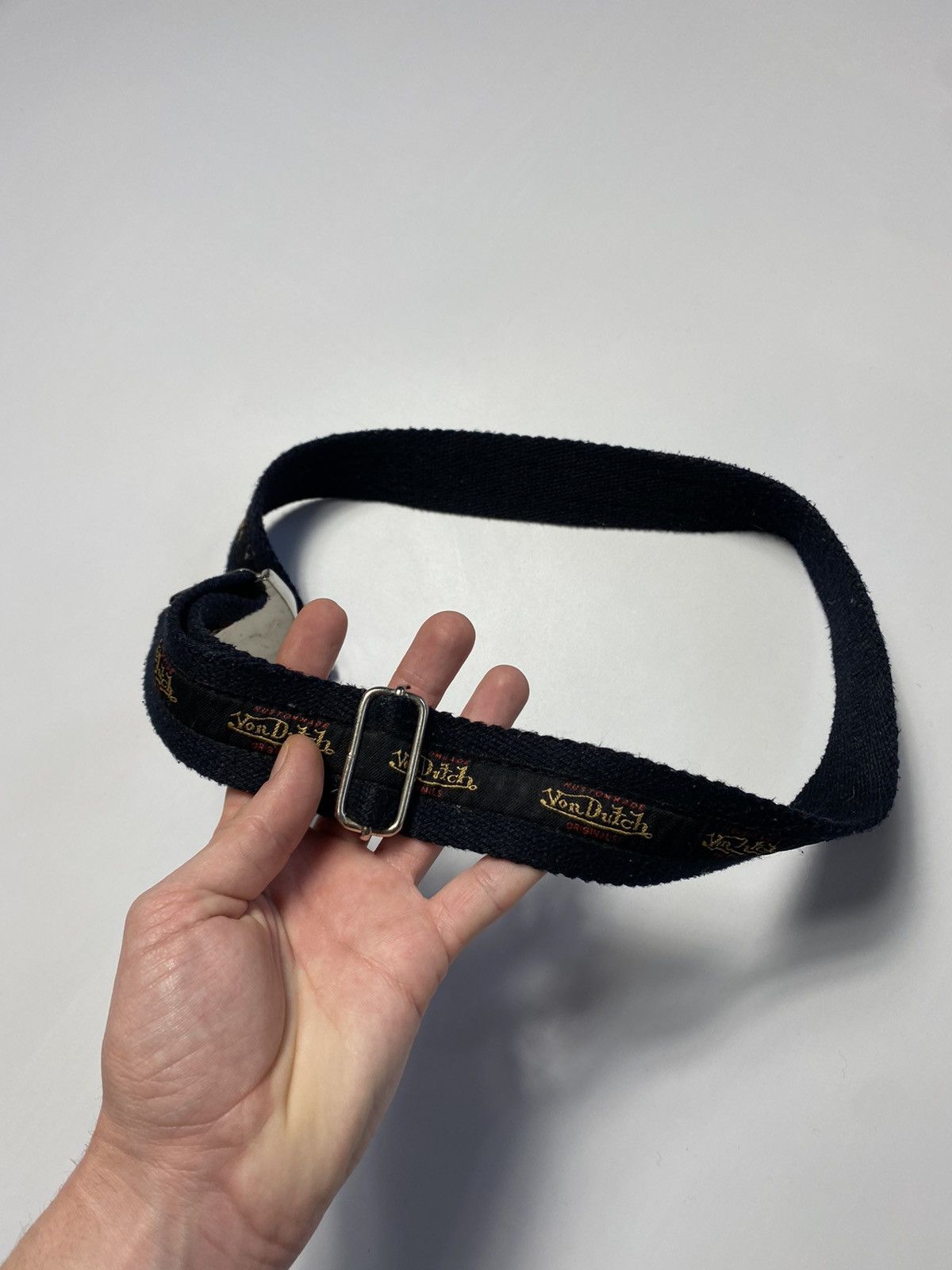 Vintage × Von Dutch Vintage Von Dutch Cotton Monogram Y2K Belt Size ONE SIZE - 4 Thumbnail