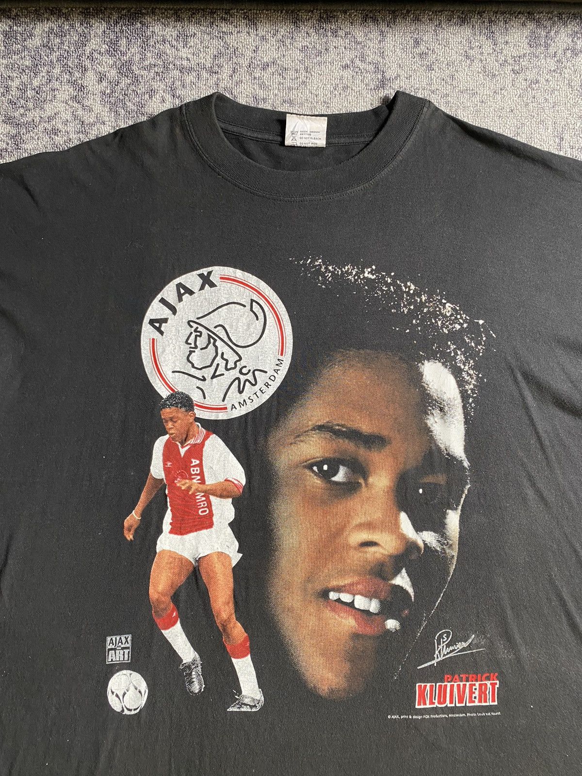 Vintage Vintage Art of Football patrick kluivert ajax amsterdam Size US XXL / EU 58 / 5 - 2 Thumbnail