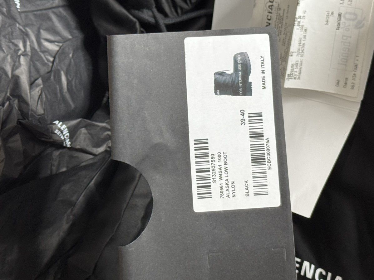Balenciaga ✅Balenciaga Alaska black nylon boots 39-40 Size US 7.5 / EU 40-41 - 10 Thumbnail