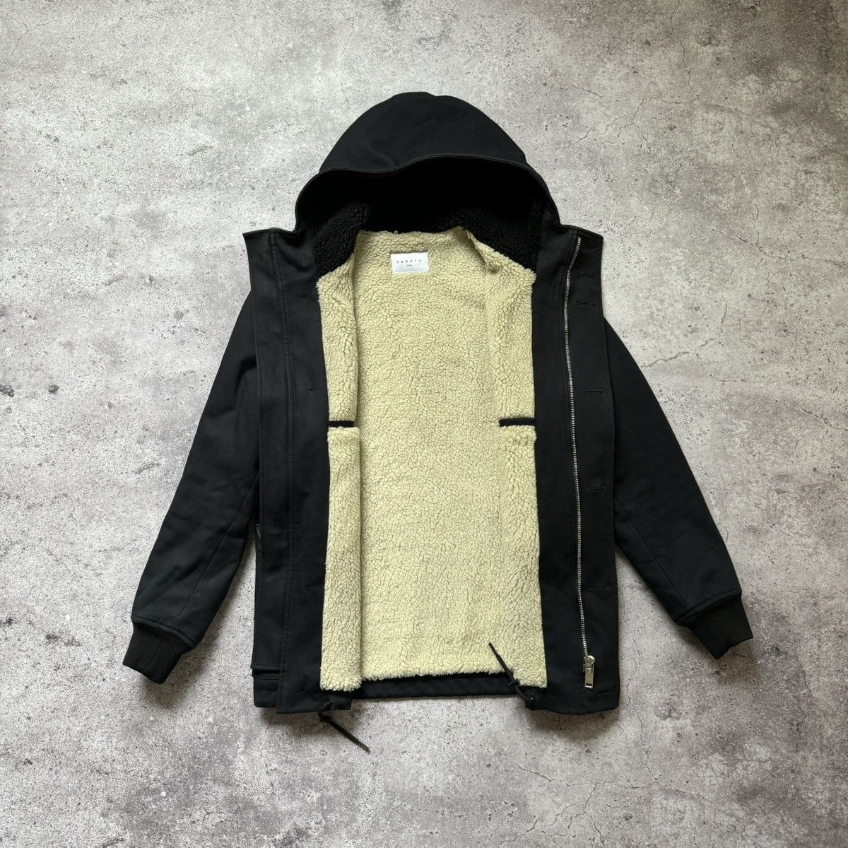 Sandro Sandro Paris sherpa parka Size US M / EU 48-50 / 2 - 8 Thumbnail