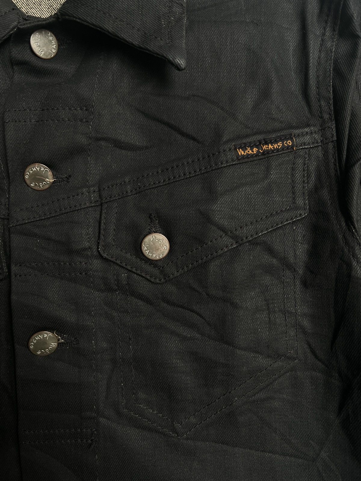 Nudie Jeans NUDIE JEANS CO Black Denim Jacket Size US XS / EU 42 / 0 - 17 Thumbnail