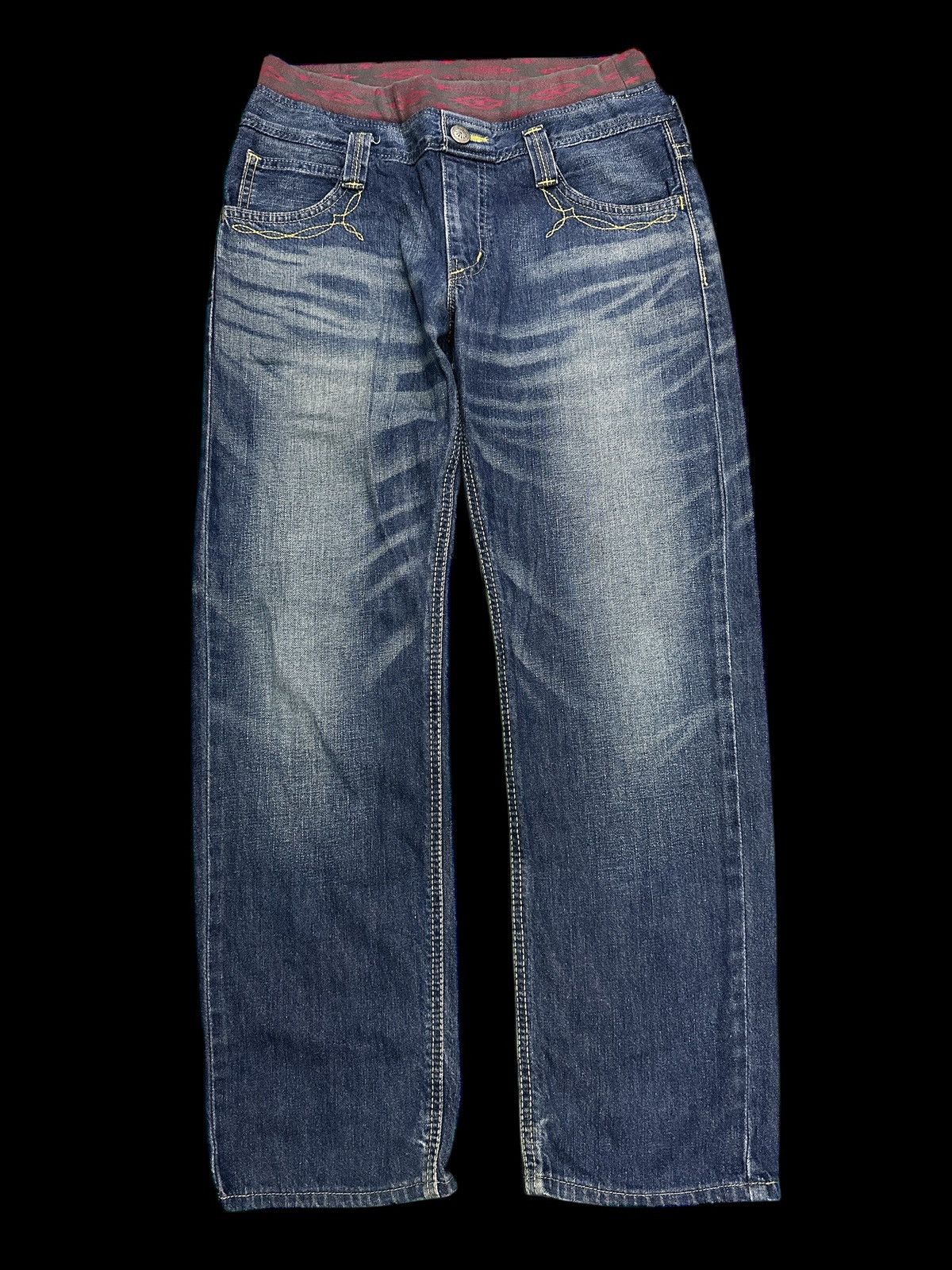 Other Edwin Double Waist XV Blue Wash 💥 Size US 30 / EU 46 - 2 Thumbnail