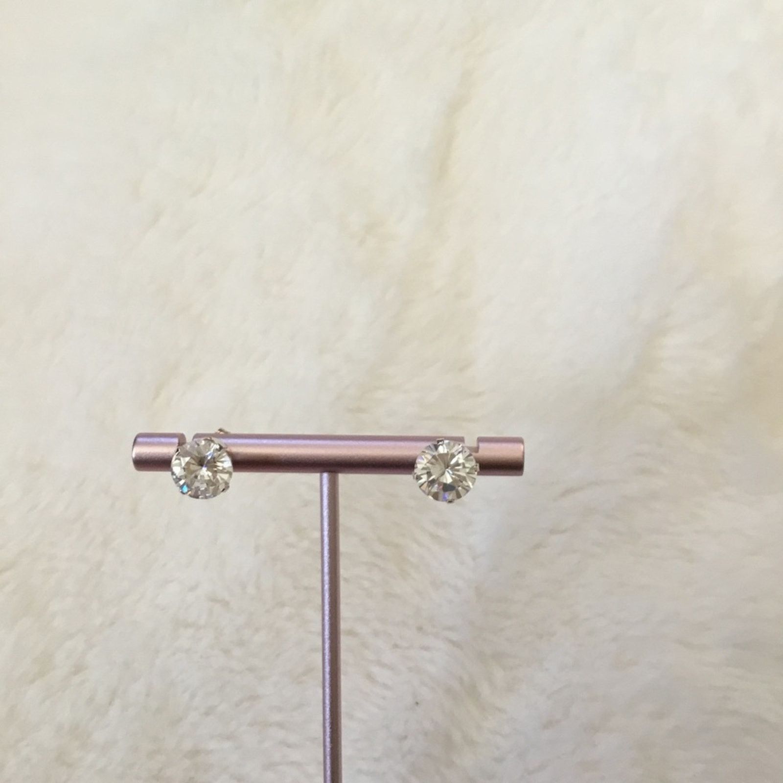 Other Sterling Silver Crystals Stud Earrings Size ONE SIZE - 5 Thumbnail
