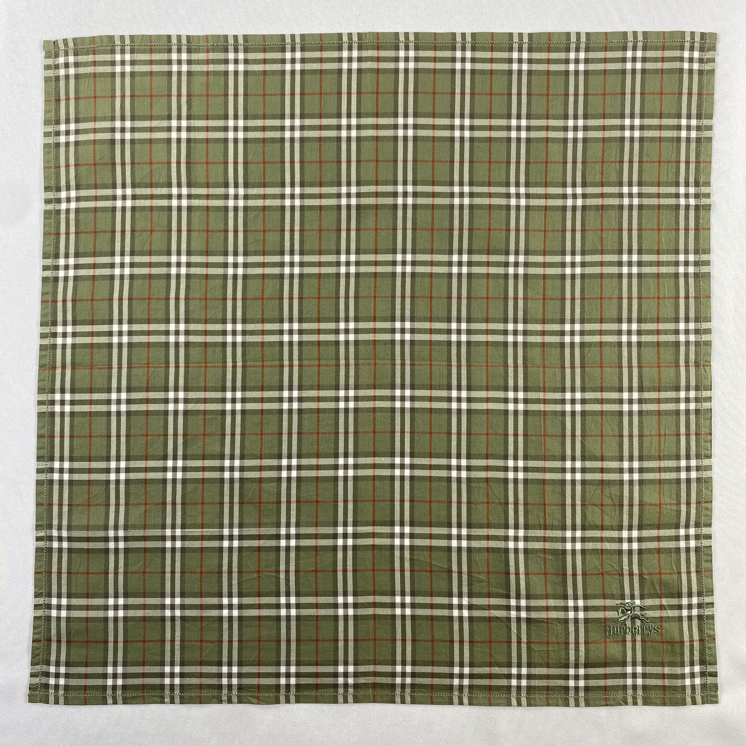 Burberry × Vintage Burberry Handkerchief / Neckerchief / Bandana-P915 Size ONE SIZE - 1 Thumbnail