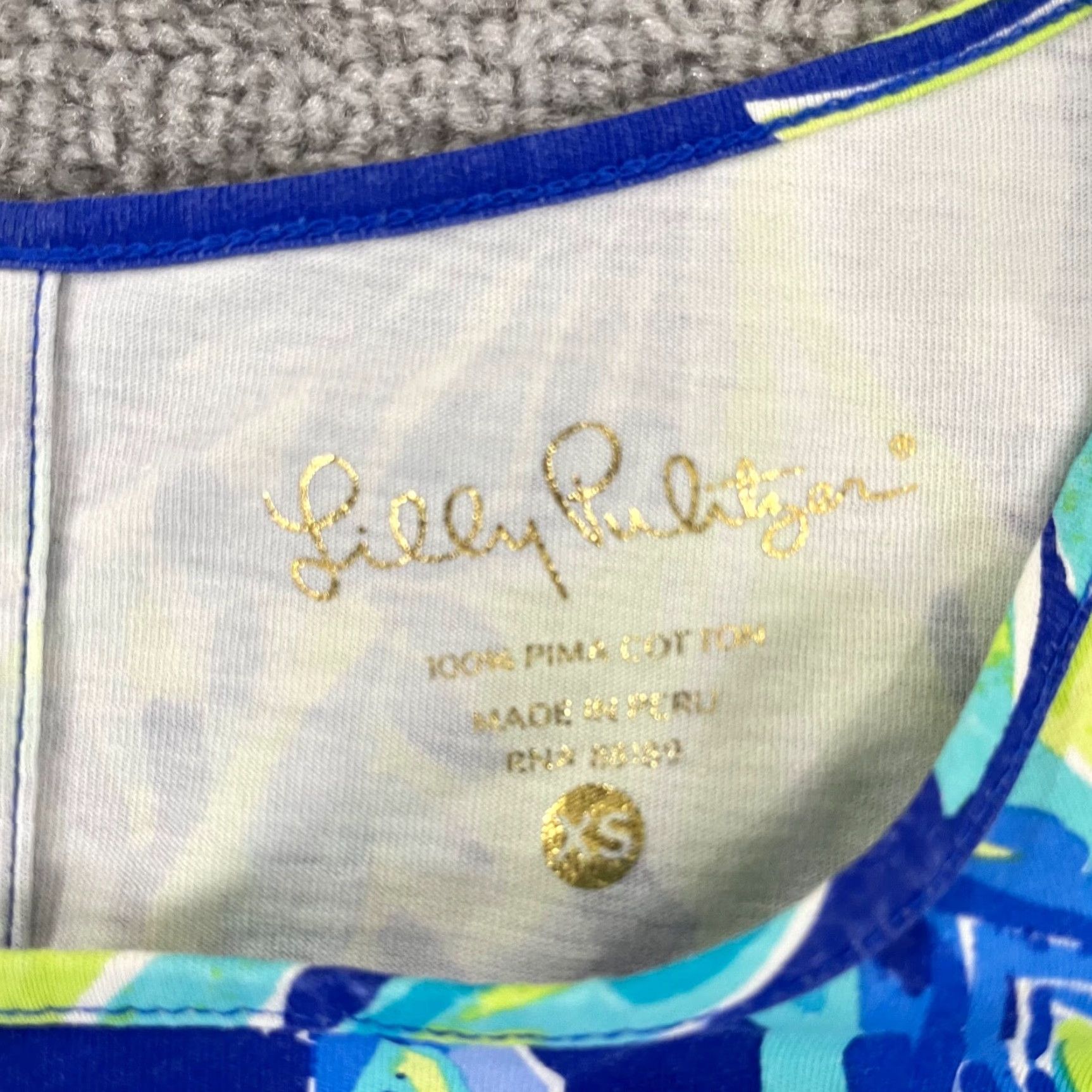 Lilly Pulitzer Lilly Pulitzer Dress Women XS MARAH Peacock Nest to Nothing Twilight Blue Preppy Size XS / US 0-2 / IT 36-38 - 3 Thumbnail