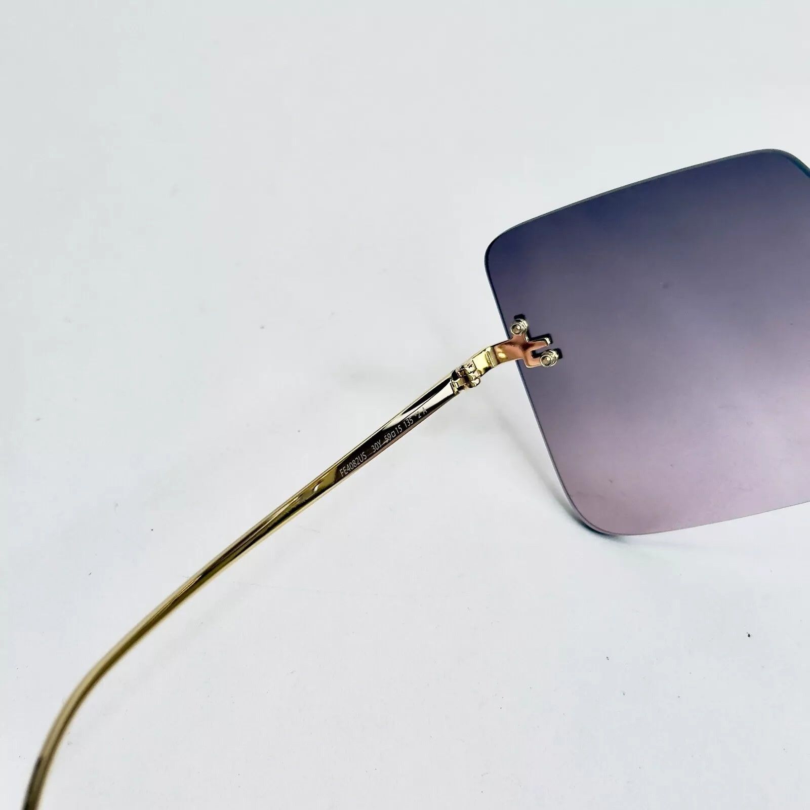 Fendi FENDI FIRST 4082 Gold Purple Fashion Sunglass FE4082US Size ONE SIZE - 7 Thumbnail