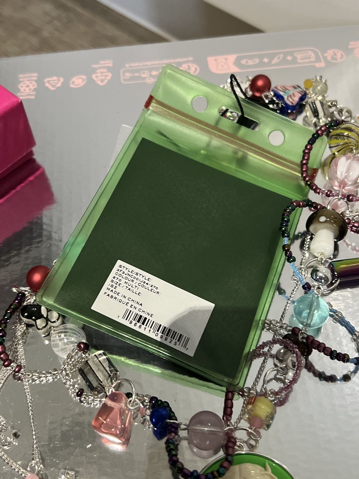 Heaven by Marc Jacobs × Kiko Kostadinov KIKO KOSTADINOV X HEAVEN GLASS NECKLACE Size ONE SIZE - 3 Thumbnail