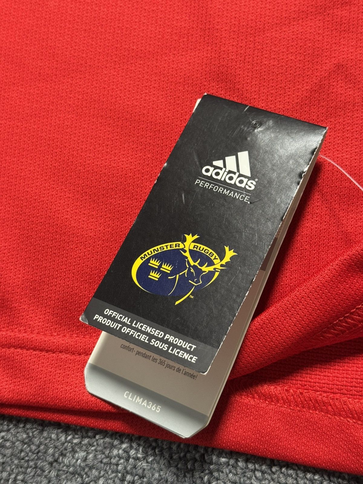 Adidas Adidas Munster Rugby Polo Shirt Men's M NWT Ireland Size US M / EU 48-50 / 2 - 6 Thumbnail