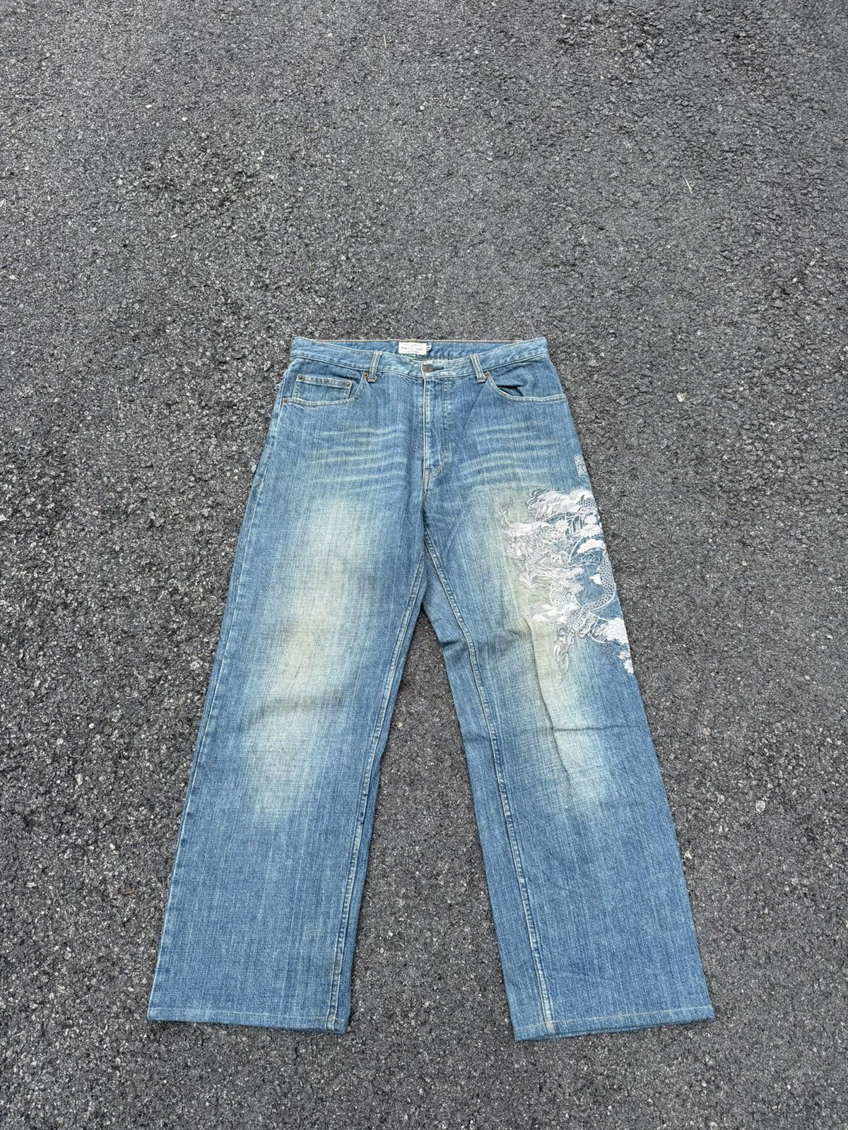 Karakuri Tamashi Sukajan Denim