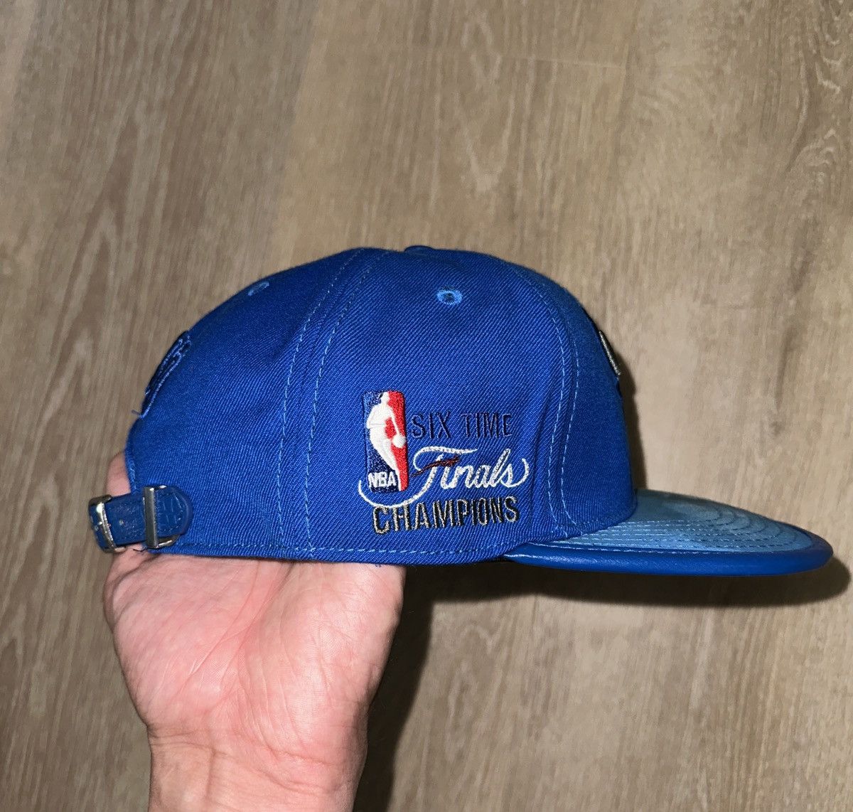 NBA Chicago Bulls NBA Champions Pro Edge NBA Strapback Hat Size ONE SIZE - 2 Thumbnail
