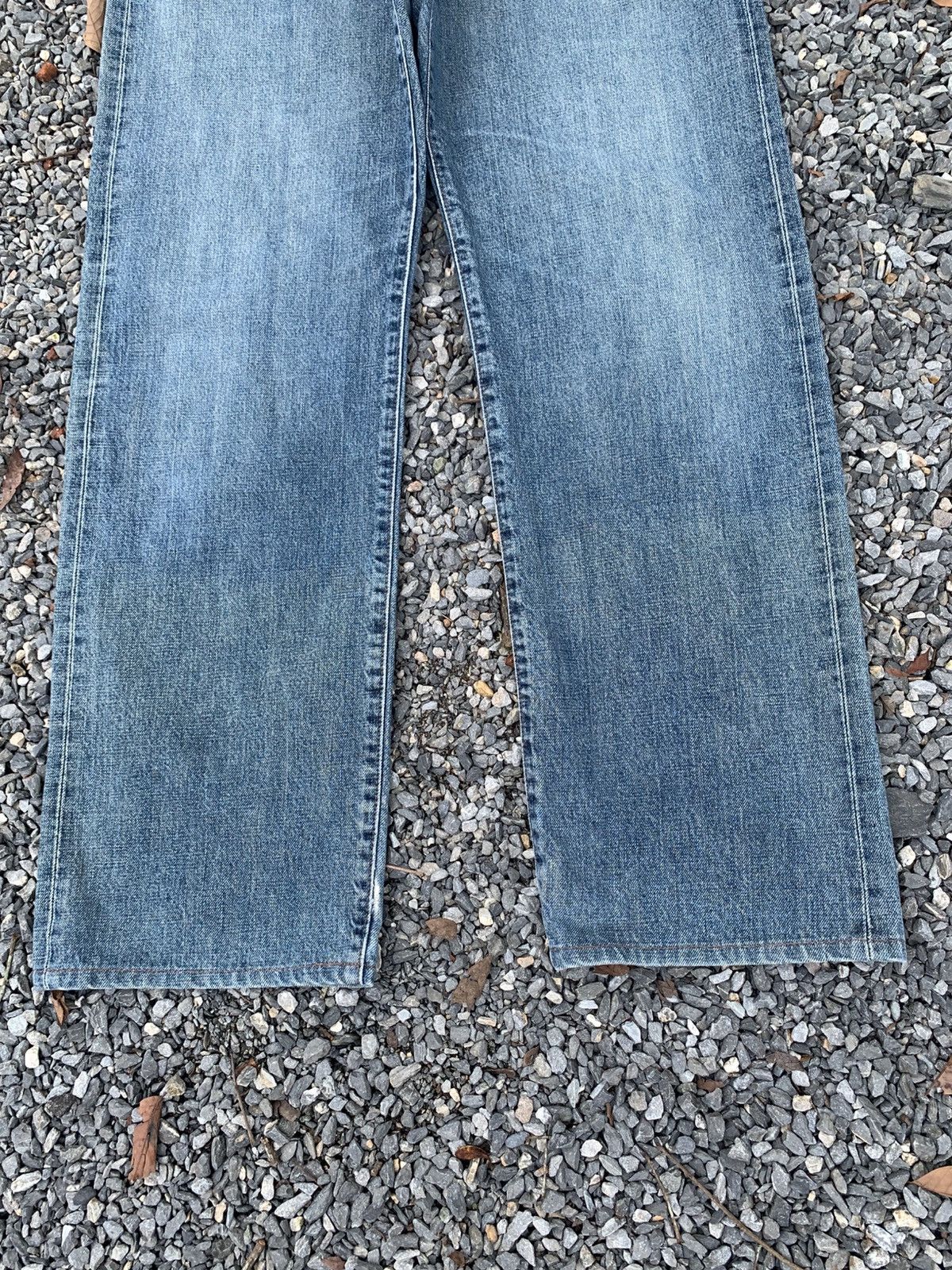 Kapital VINTAGE WRANGLER SELVEDGE BAGGY WESTERN FADED DENIM Size US 31 - 8 Thumbnail