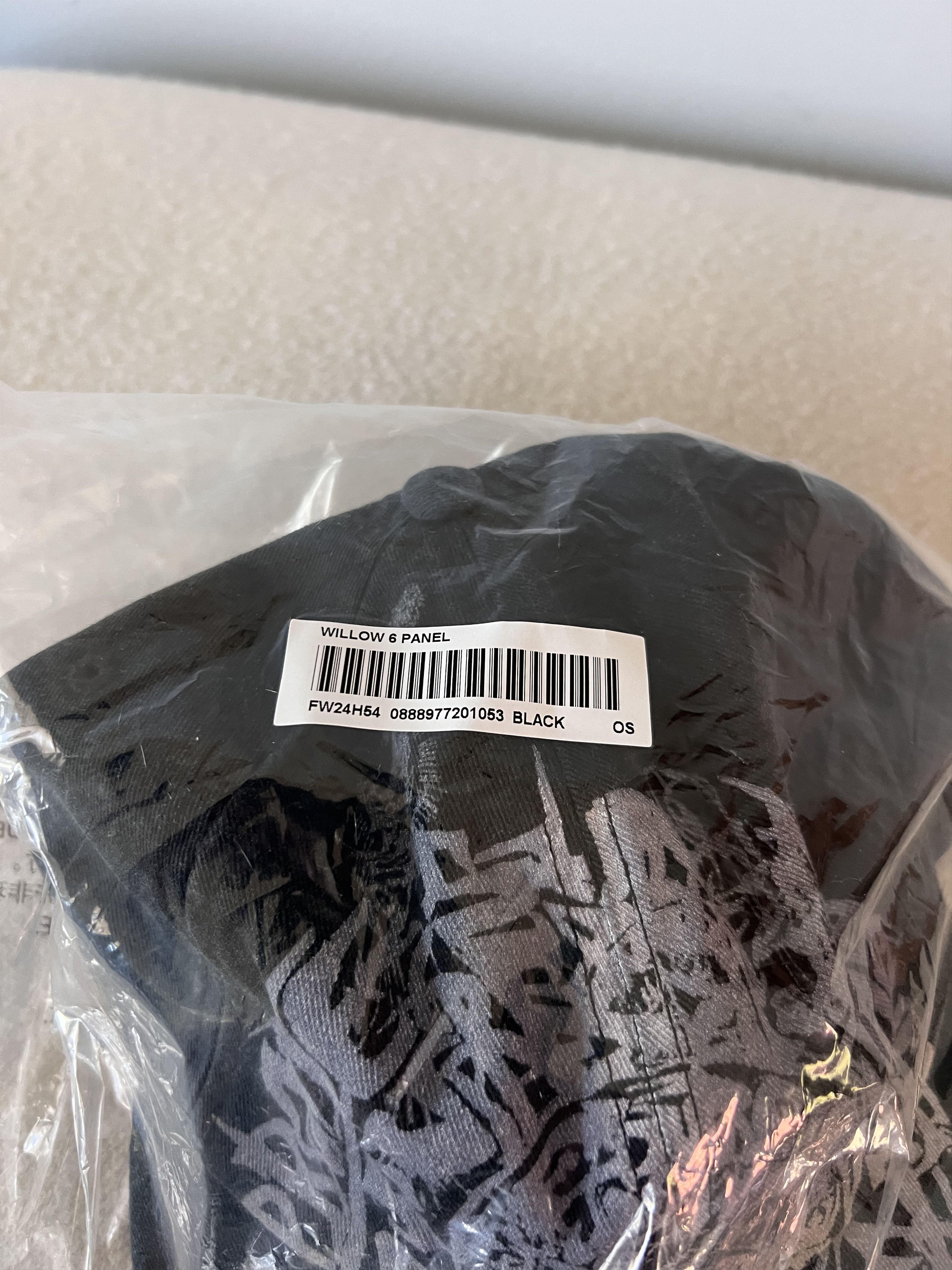 Supreme Supreme Liberty 6-Panel Hat in Black Size ONE SIZE - 3 Thumbnail