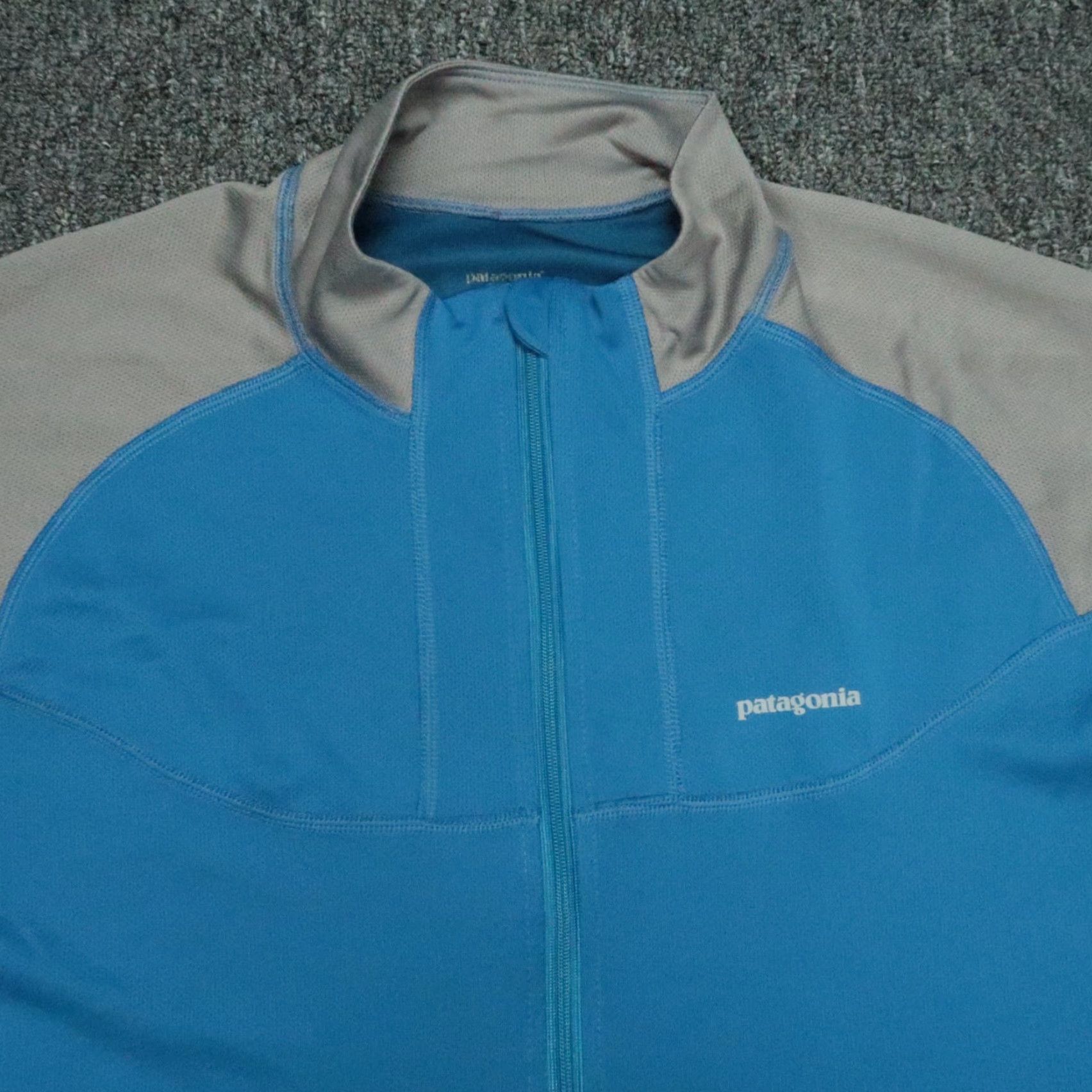 Patagonia Patagonia Pullover Mens Large Blue Gray Half Zip Long Sleeve Hiking Outdoors Size US L / EU 52-54 / 3 - 2 Thumbnail