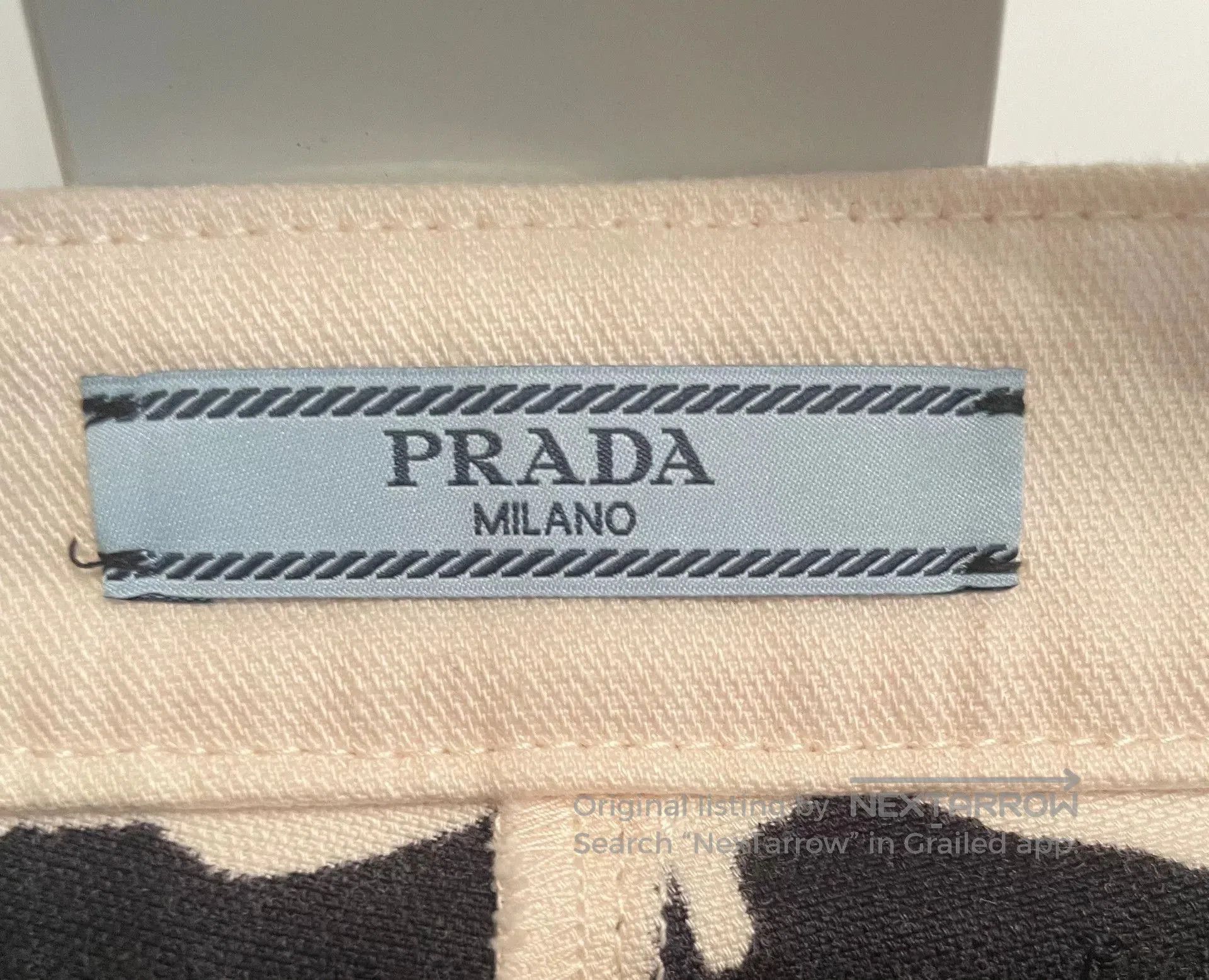 Prada Prada Triangle Logo Casual Pants. Size 26" / US 2 / IT 38 - 6 Thumbnail