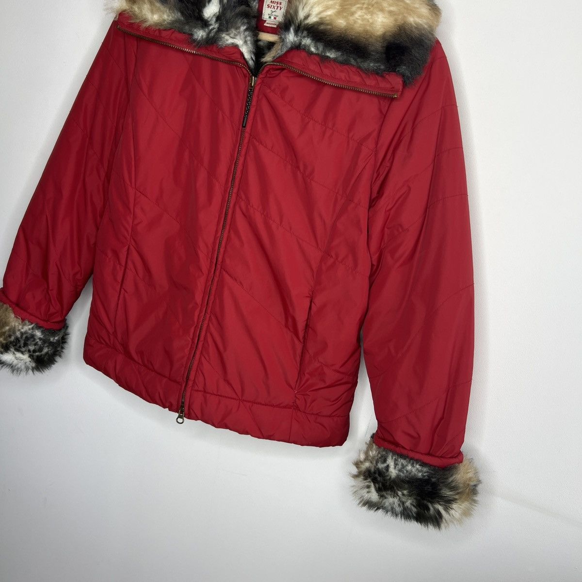 Japanese Brand Miss Sixty Vintage/Archive Faux Fur Jacket Size M / US 6-8 / IT 42-44 - 5 Thumbnail