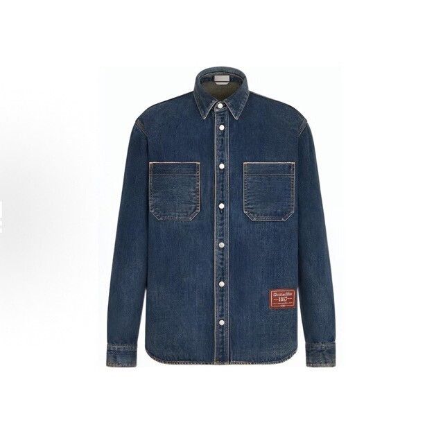 Dior DIOR Tears Collarless Denim Jacket Size US XS / EU 42 / 0 - 7 Thumbnail