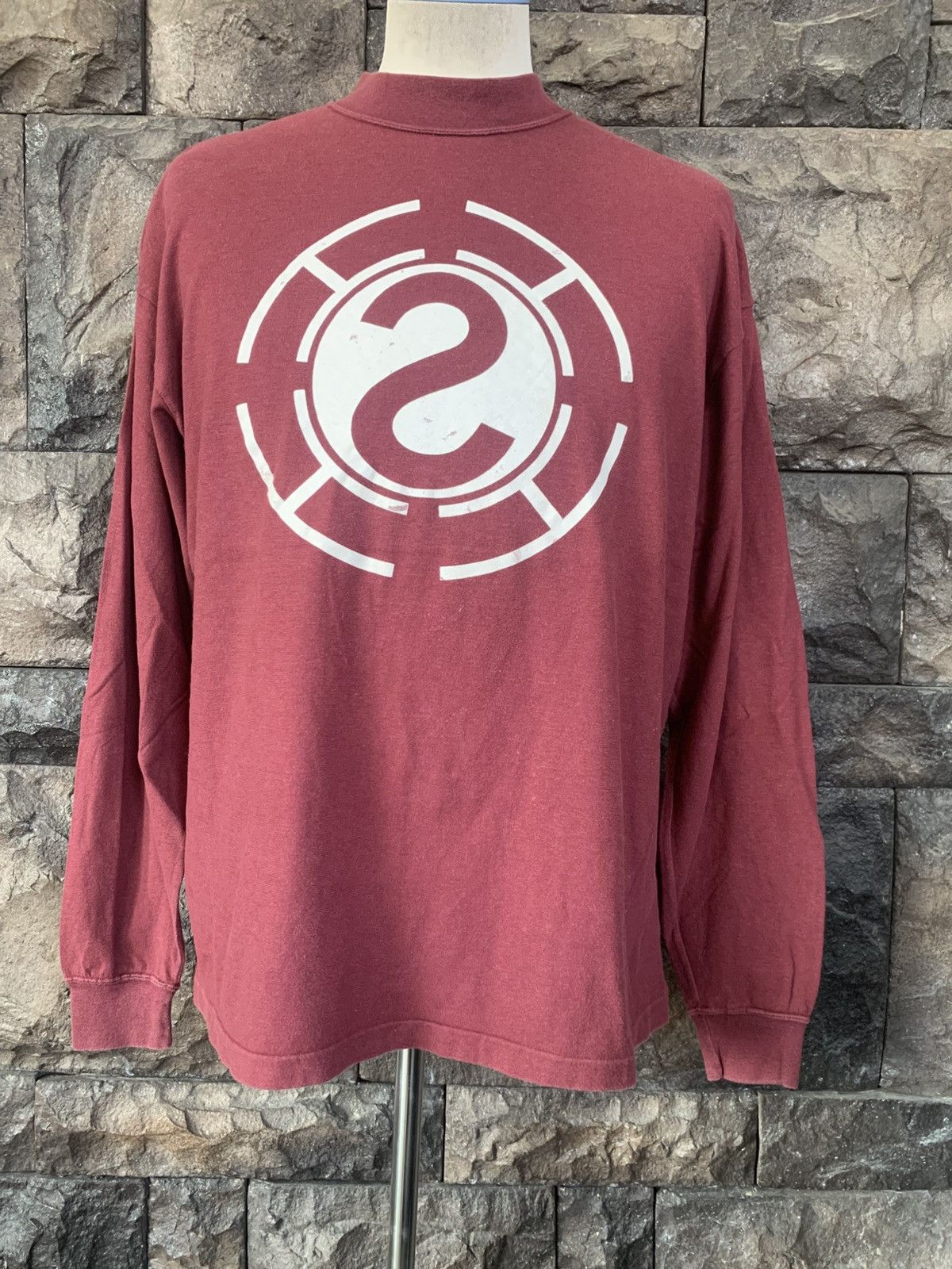 Vintage Vintage 90s Helter Skelter Long Sleeve T shirt Size US L / EU 52-54 / 3 - 1 Thumbnail