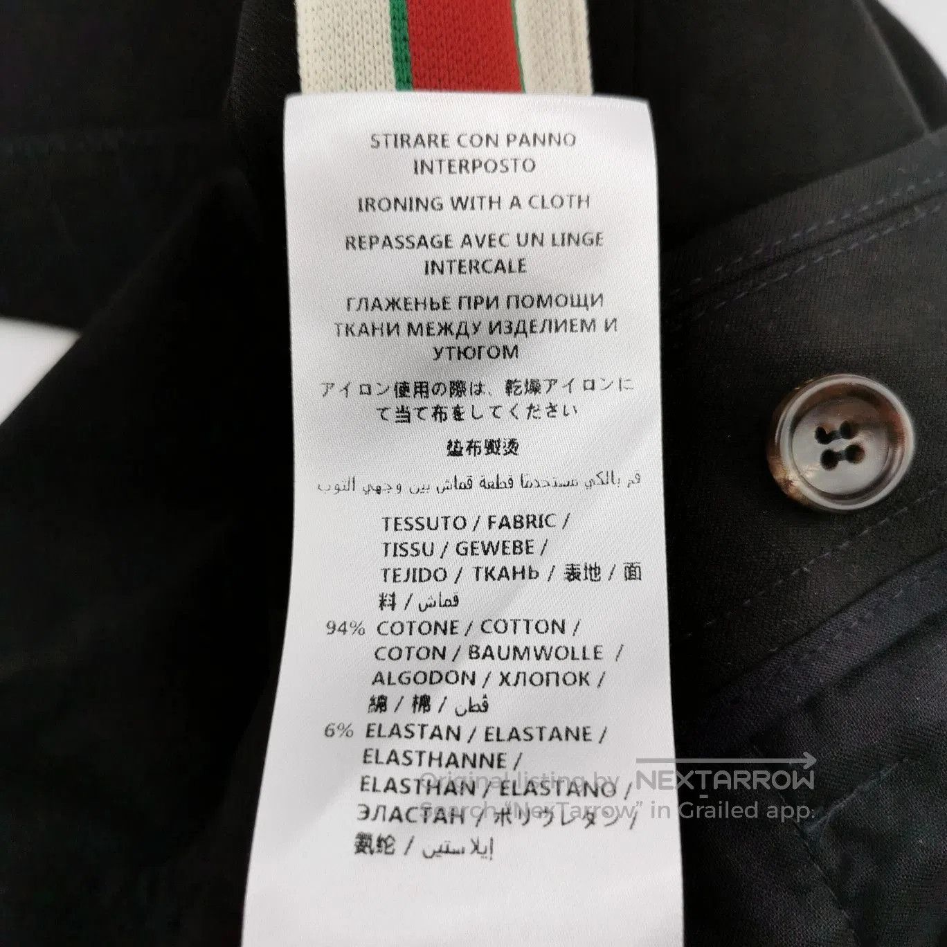 Gucci Black Striped Side Zip Tailored Pants XL. Size US 44 / EU 60 - 9 Thumbnail