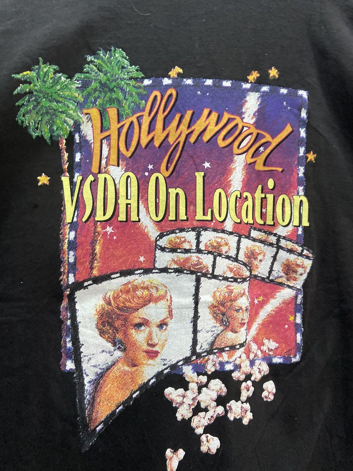 Star Of Hollywood VINTAGE VSDA ON LOCATION 1996 ANNUAL CONVENTION TEE SHIRT Size US L / EU 52-54 / 3 - 7 Thumbnail