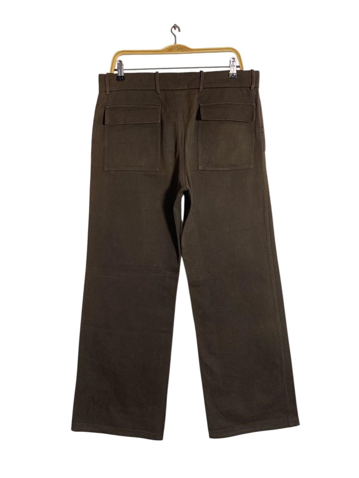 Marni Vintage 90s Marni Brown Khakis Slack Pant Size US 35 - 2 Thumbnail