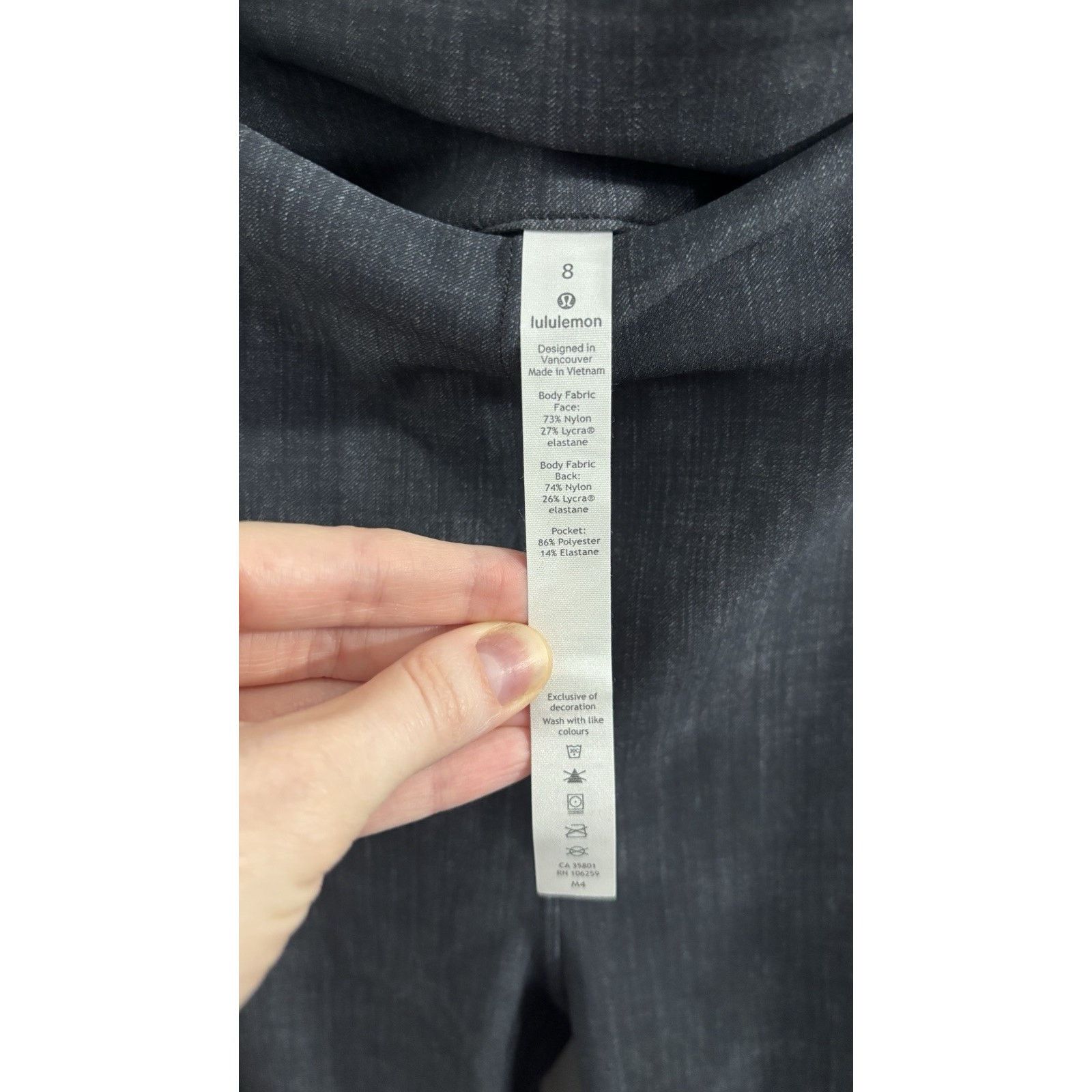 Lululemon Lululemon Here To There High- Rise Work Style Pant Size 8 Size 30" / US 8 / IT 44 - 3 Thumbnail