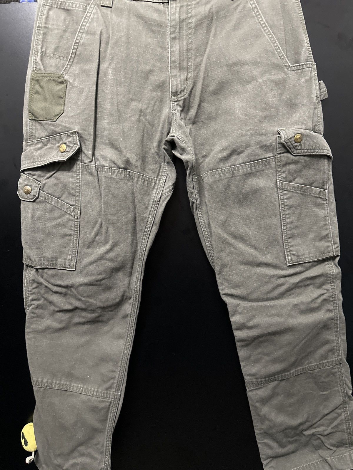 Carhartt × Vintage Carhartt Olive Cargo Pant Size US 33 - 3 Thumbnail