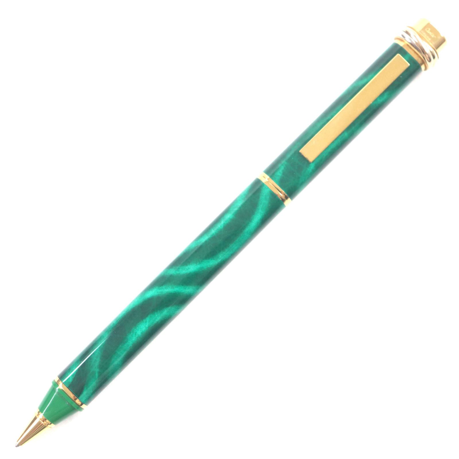Cartier Cartier Cartier Trinity de Cartier Malachite Ballpoint Pen Metal Pen DUTY FREE for USA Size ONE SIZE - 1 Thumbnail