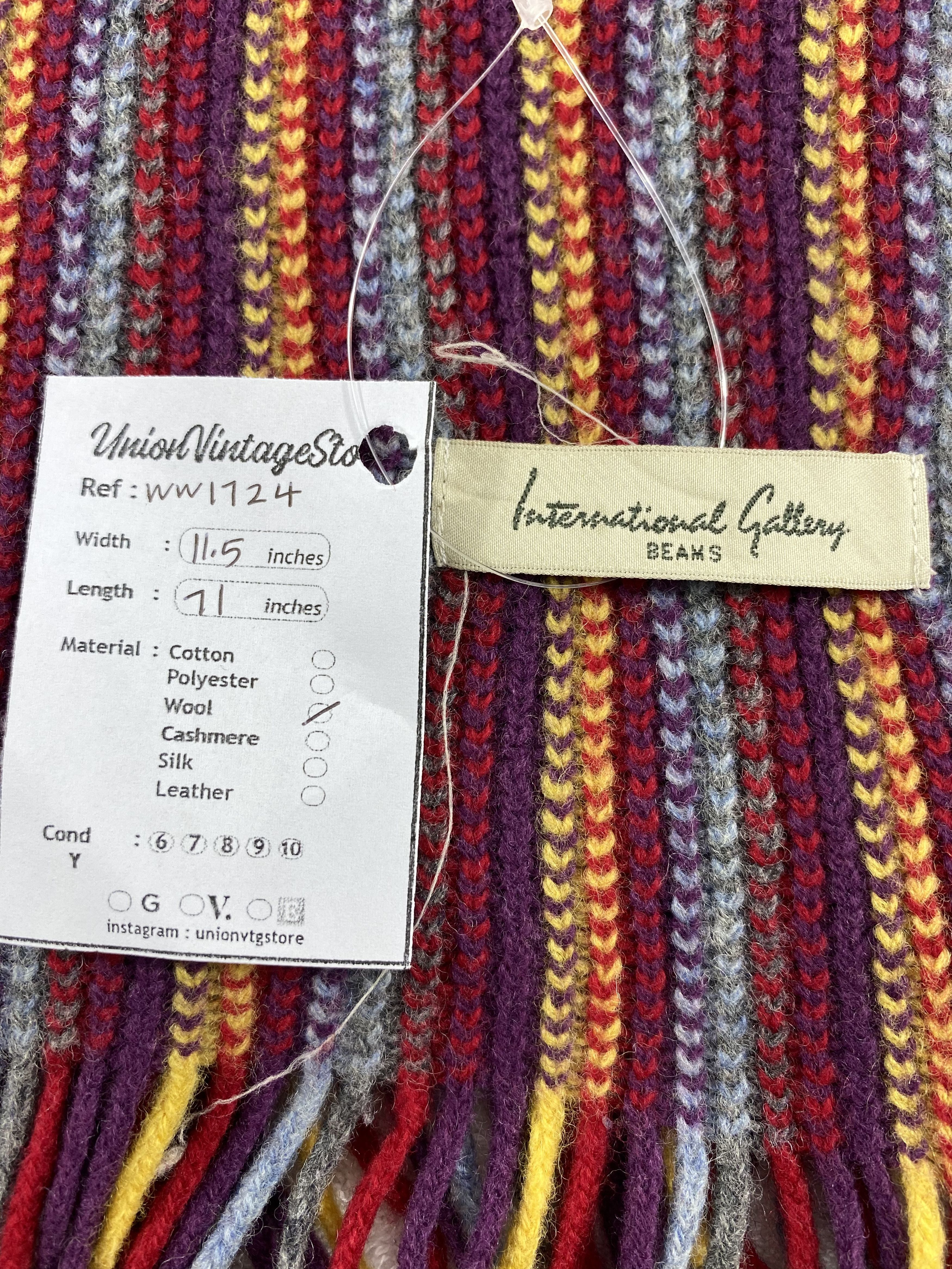 Beams Plus Beams Scarf / Muffler / Neckwear - WW1724 Size ONE SIZE - 4 Thumbnail