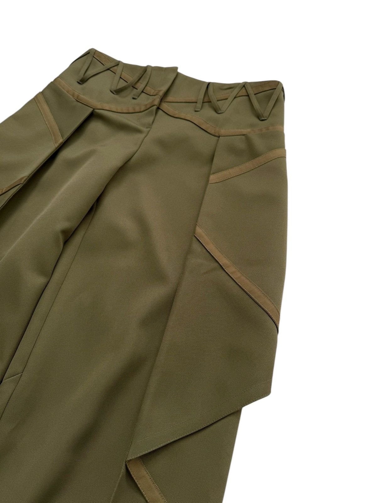 Kiko Kostadinov Green Waterfall Baggy Trouser Size 28" / US 6 / IT 42 - 5 Thumbnail
