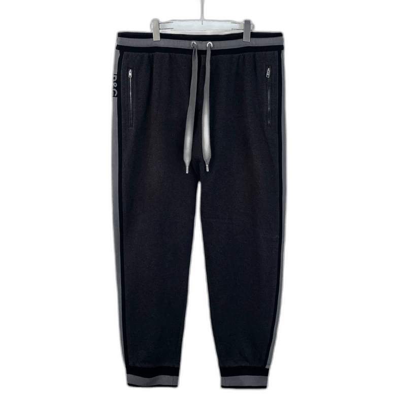 Dolce & Gabbana Dolce Gabbana Black Logo Sport Pants Size US 44 / EU 60 - 1 Thumbnail