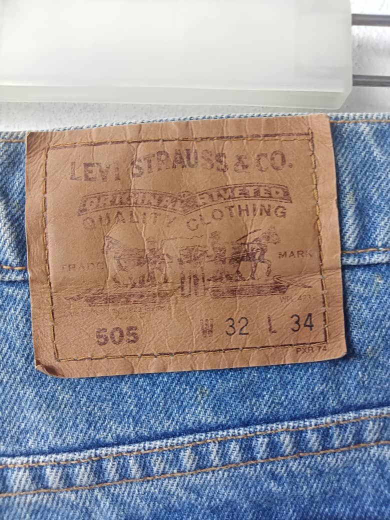 Levi's Vintage Clothing Vintage 90s Levis Distressed Cut Off Jeans Size 31" - 8 Thumbnail