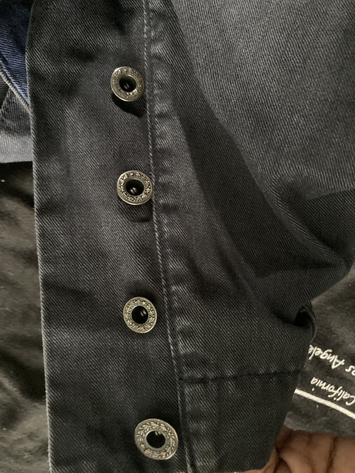 Designer × Japanese Brand × Kapital Vintage Kapital Casual Navy Buckle Back Phat Size US 32 / EU 48 - 7 Thumbnail