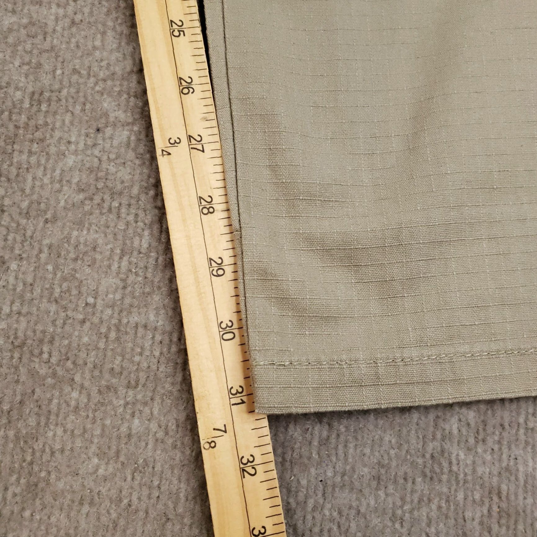 Vintage Gravel Gear Carpenter Pants Men's 42x30 Brown Relaxed Fit Workwear 5-Pocket Ripstop Size US 42 / EU 58 - 3 Thumbnail