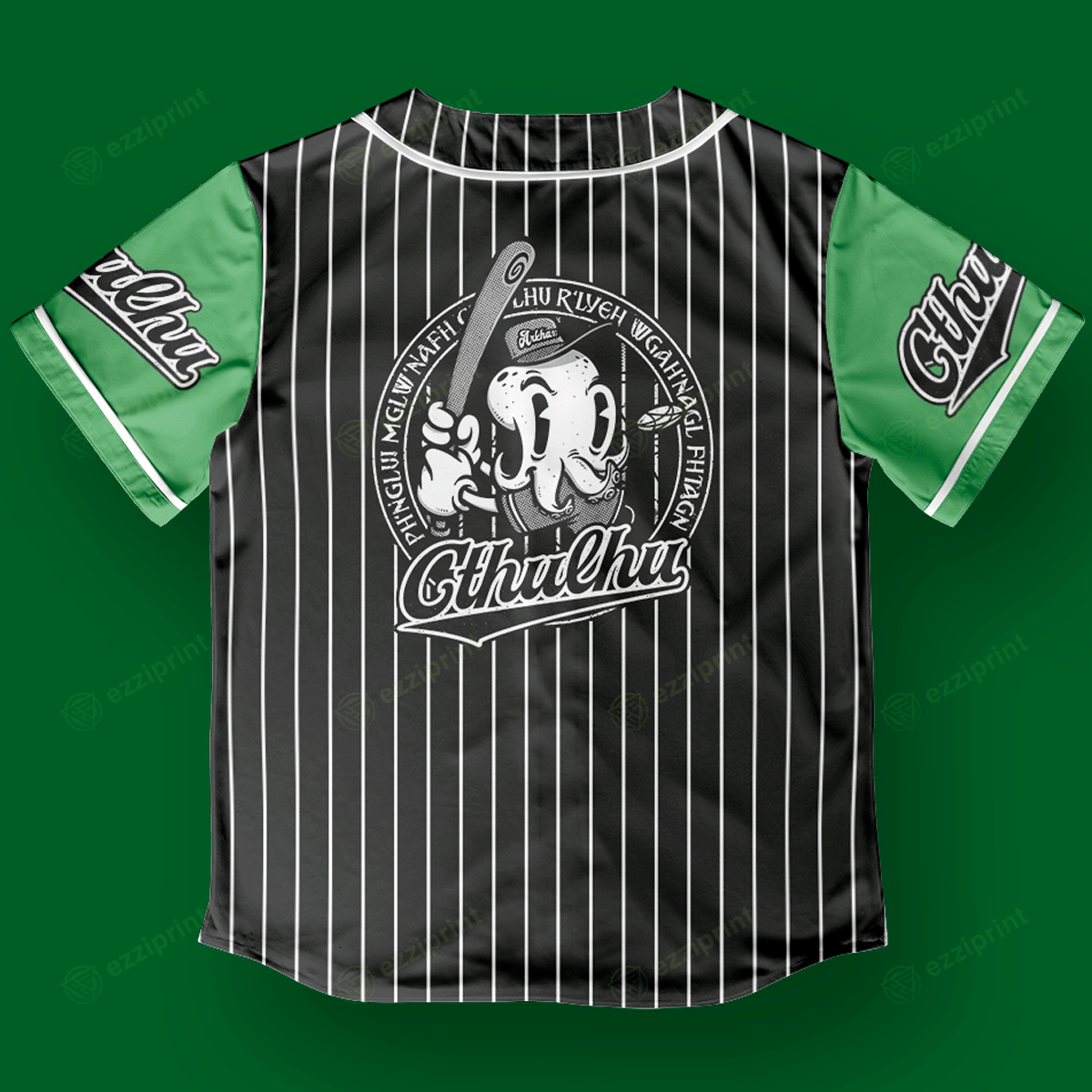 The Unbranded Brand Cthulhu Baseball Jersey, Jersey Shirt Size US M / EU 48-50 / 2 - 3 Thumbnail