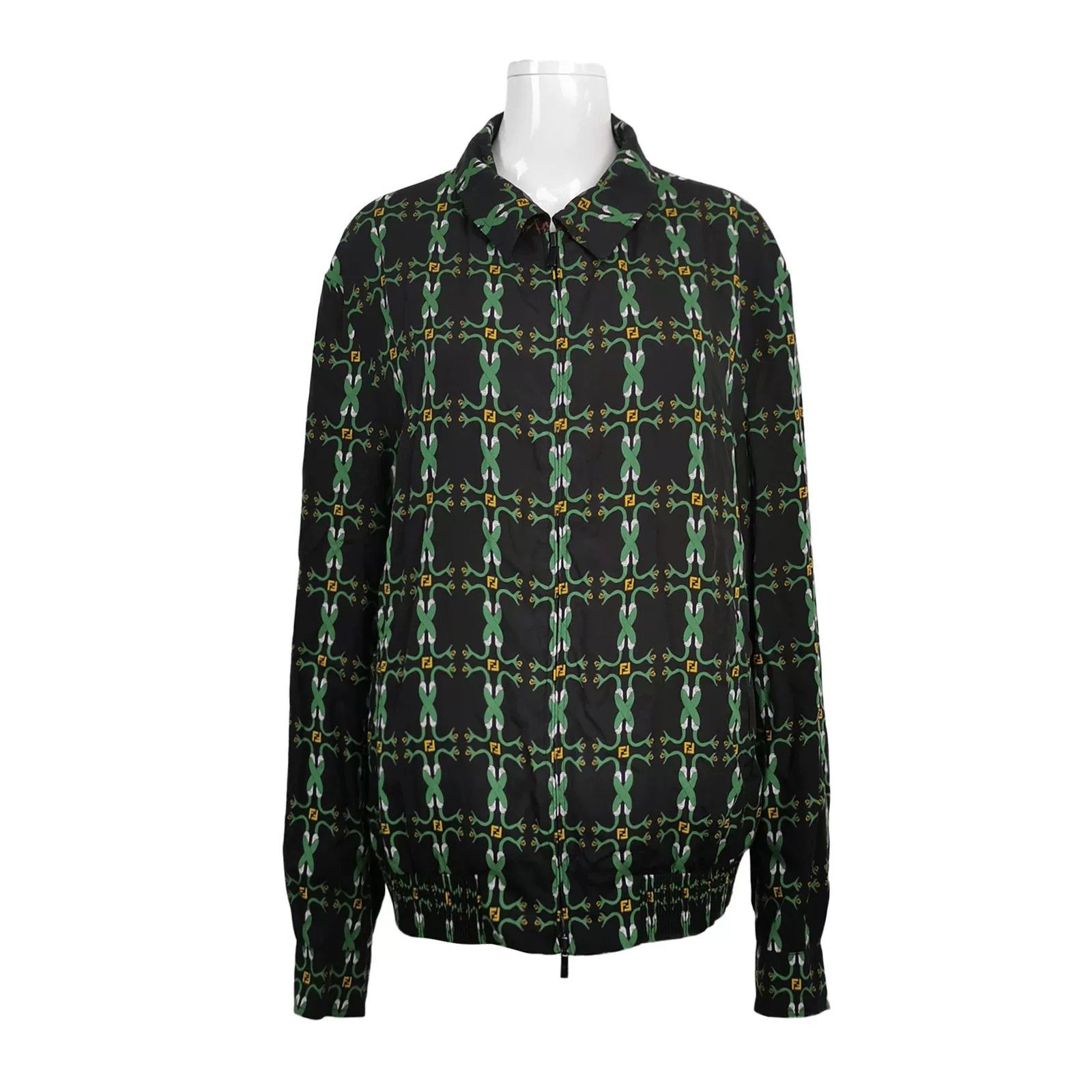 Fendi Fendi Color Block Lapel Reversible Coat Size US L / EU 52-54 / 3 - 1 Thumbnail