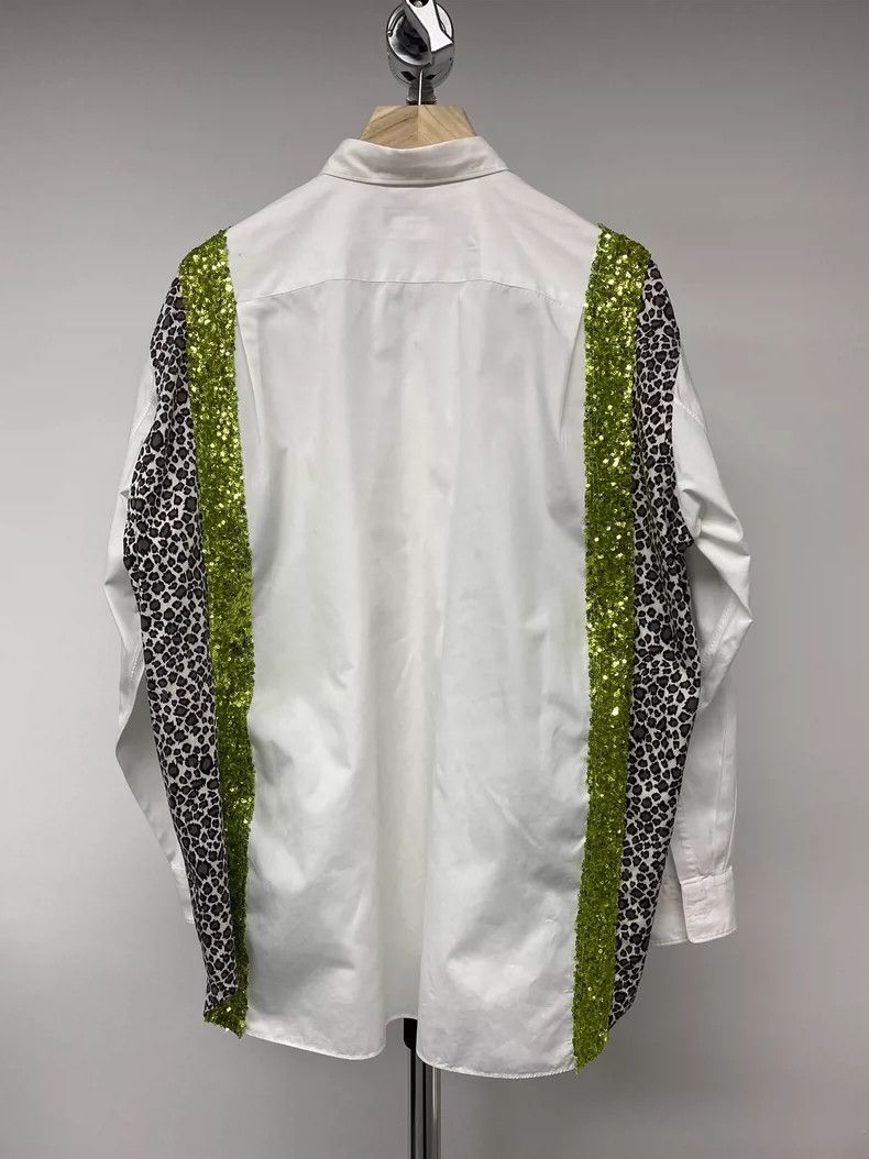 Comme des Garcons Comme Des Garcons Leopard print sequined shirt Size US S / EU 44-46 / 1 - 4 Thumbnail