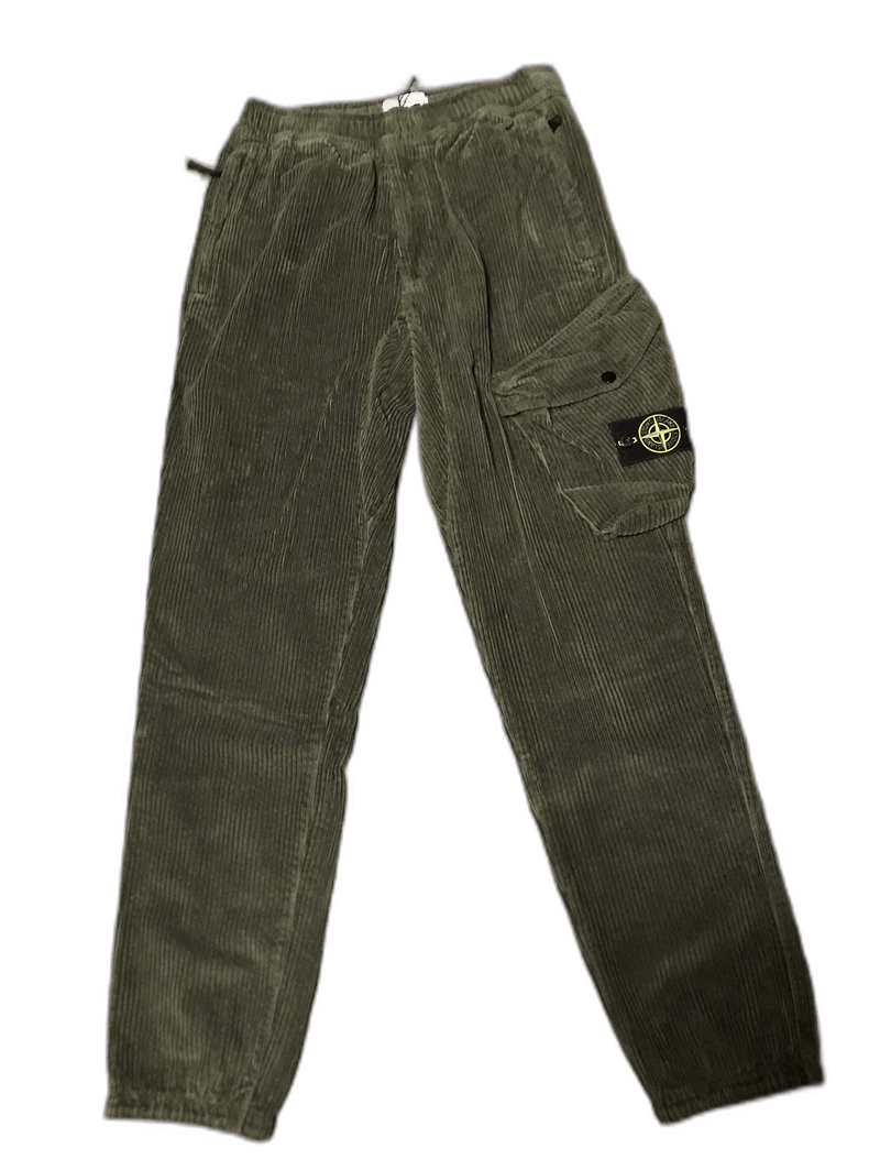 Stone Island Stone Island Corduroy Military Casual Pants -2506 Size US 31 - 1 Thumbnail