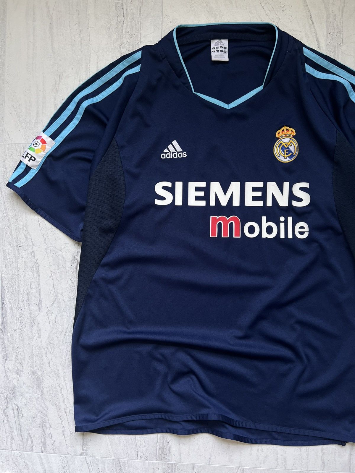 Adidas Vintage Adidas Real Madrid Galactico Soccer Futbol Jersey Size US XL / EU 56 / 4 - 1 Thumbnail