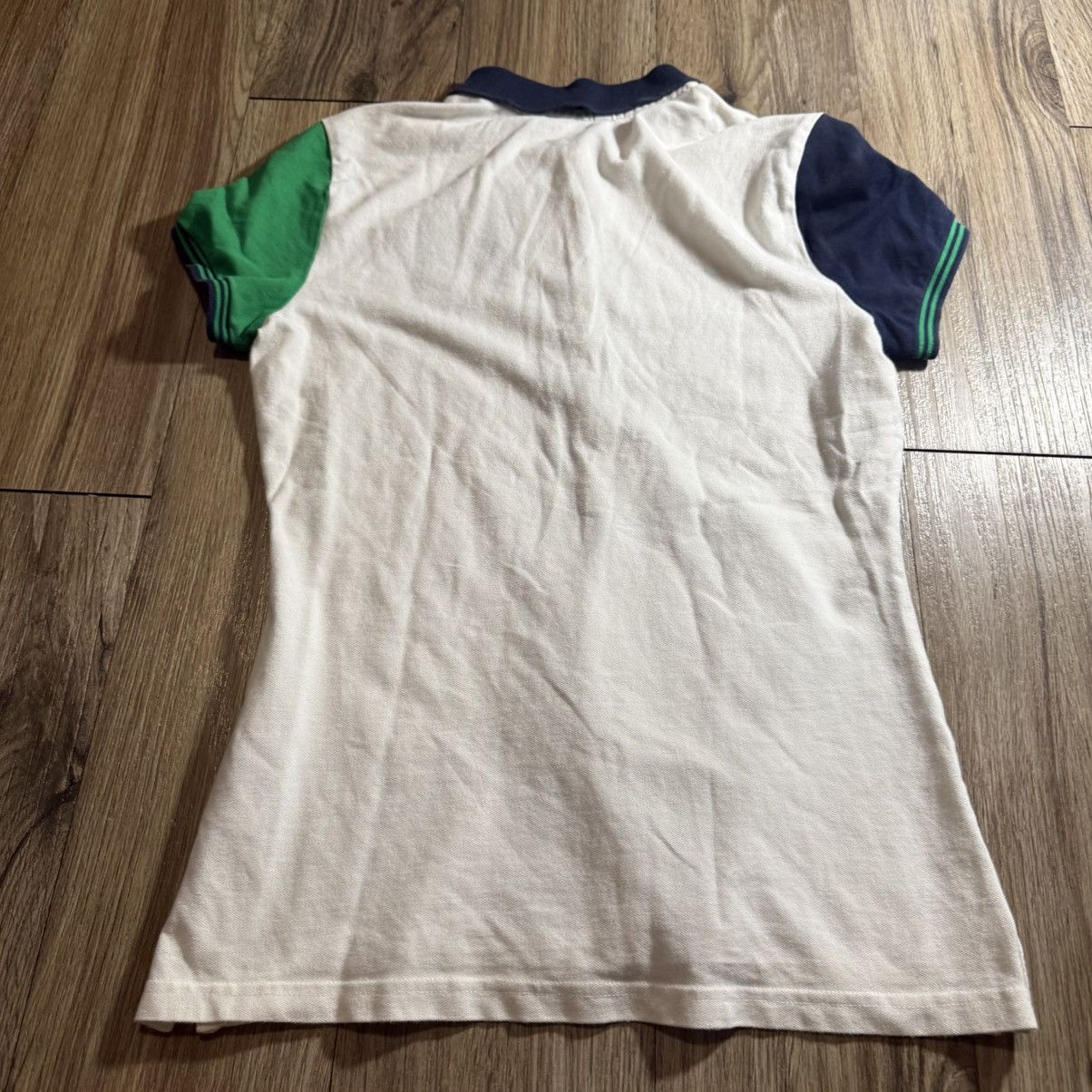Tommy Hilfiger Vintage Y2K/2000s Grunge Cute Tommy Hilfiger Women's Polo! Size S / US 4 / IT 40 - 2 Thumbnail