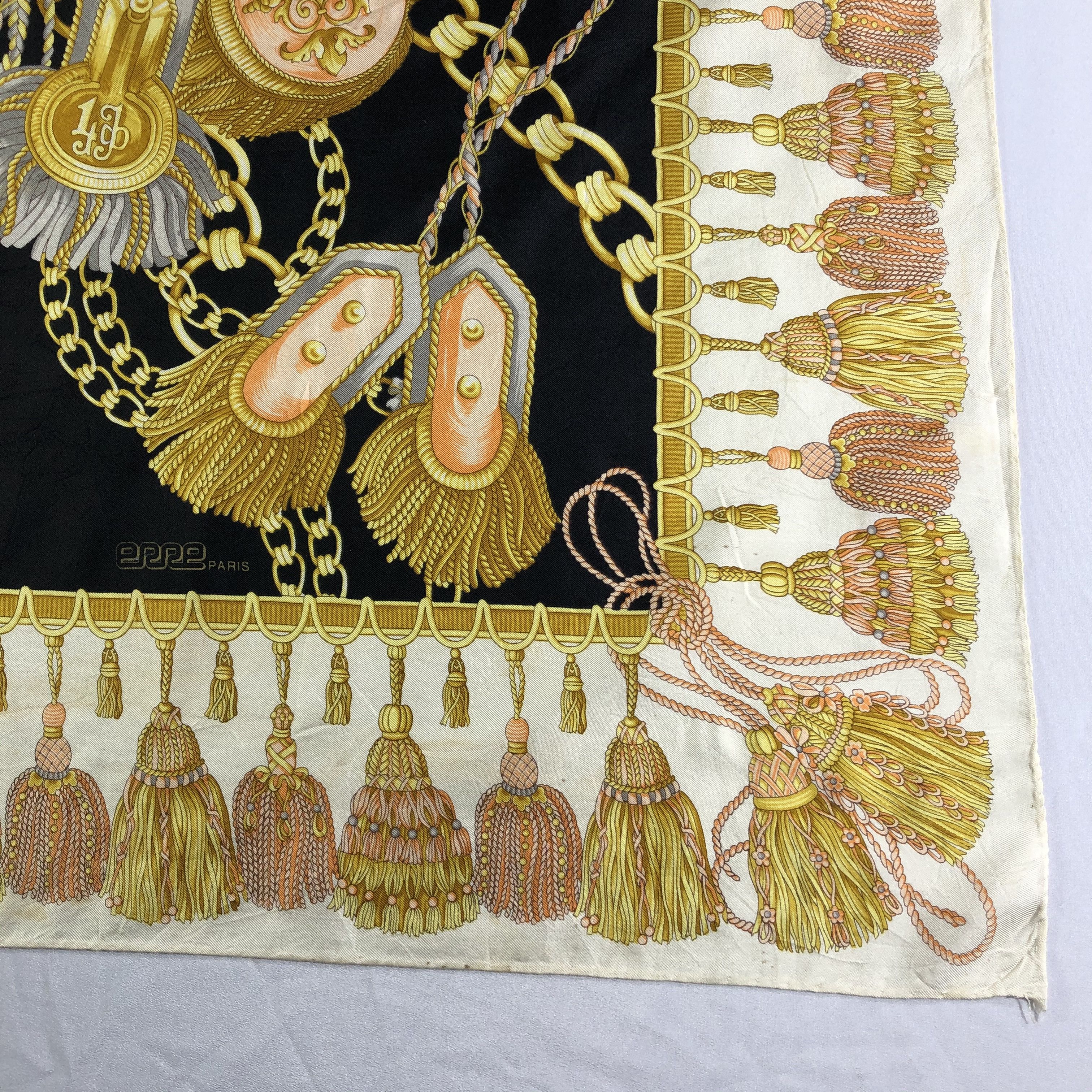 Vintage Vintage Silk Scarf Size ONE SIZE - 4 Thumbnail