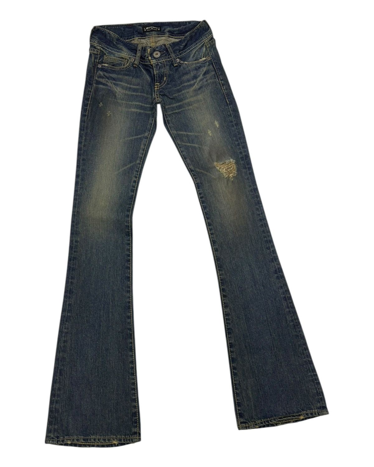 Hysteric Glamour Vintage Japanese Moussy Flared Jeans IfSixWasNine Lgb Style Size 24" / US 00 / IT 34 - 3 Thumbnail