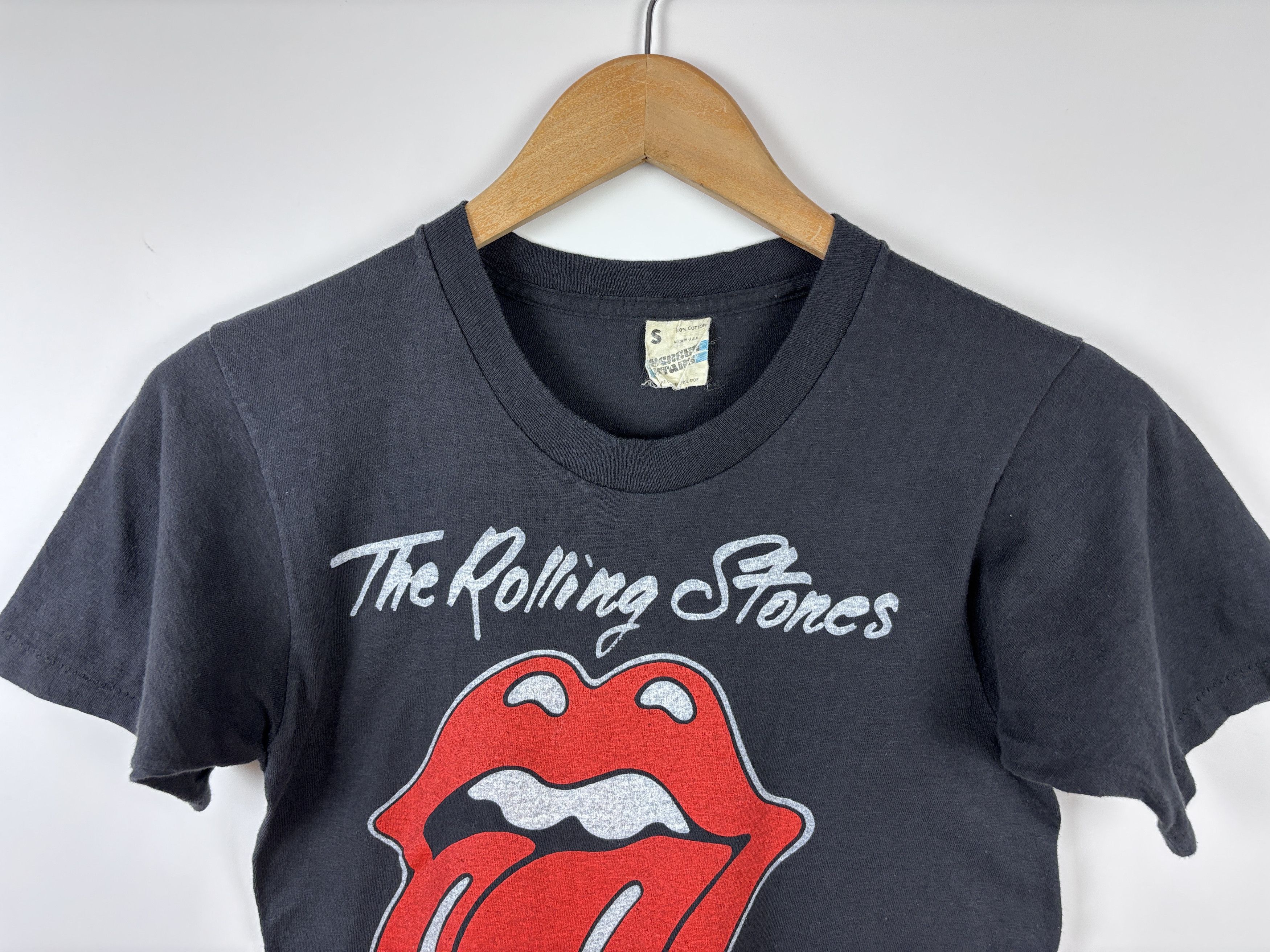 The Rolling Stones Rolling Stones 1981-82 World Tour T-Shirt Screen Stars Women Size S / US 4 / IT 40 - 2 Thumbnail