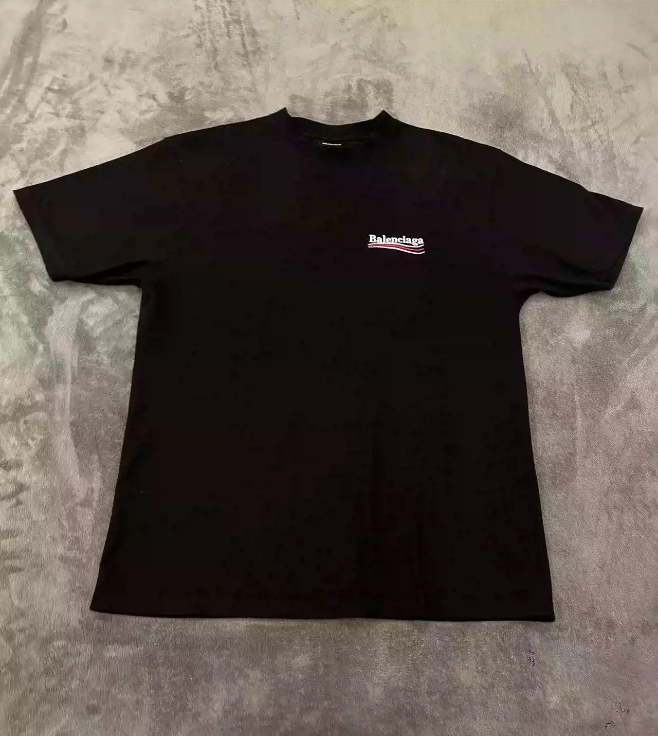 Balenciaga Balenciaga Cola Wave Embroidered Short Sleeve T shirt Grailed