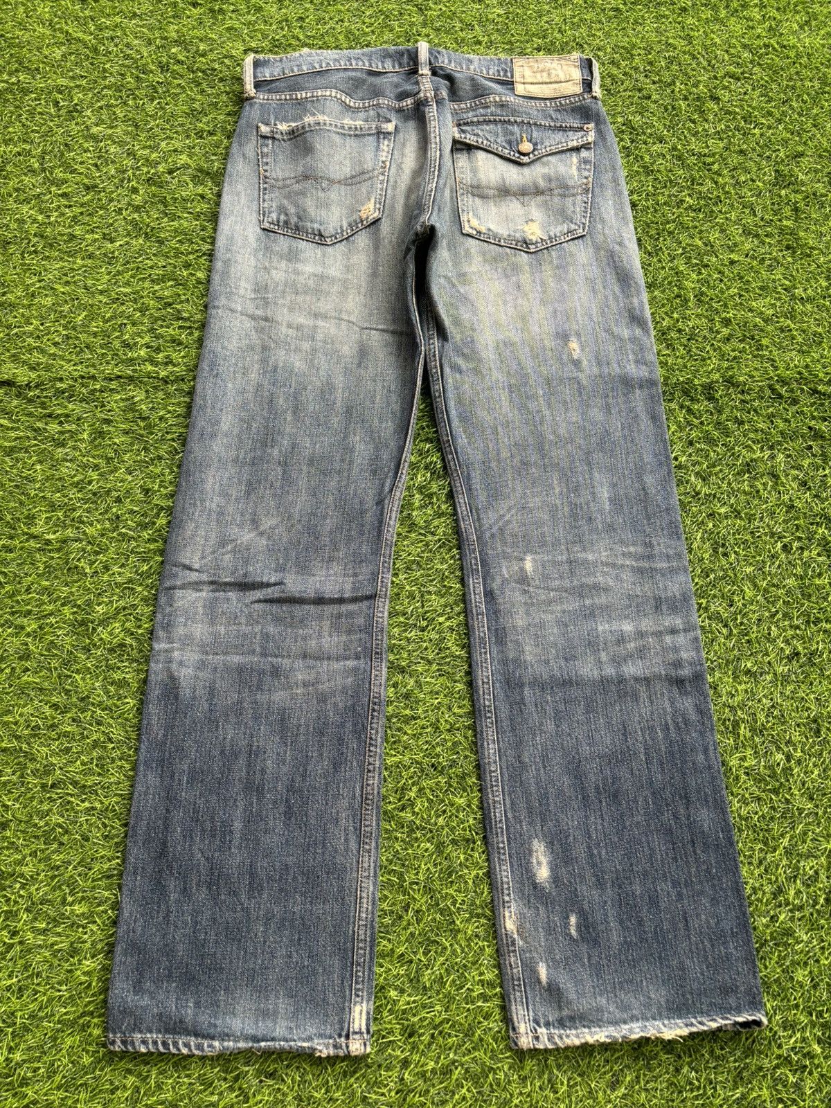 Polo Ralph Lauren Distressed Denim Polo Ralph Lauren Jeans Size US 32 / EU 48 - 2 Thumbnail